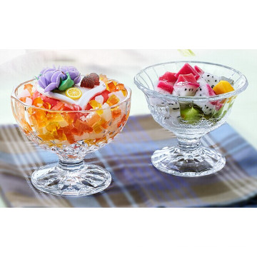 High Quality, Clear Glass, Ice Cream Dessert Bowls Dessert Ice Cream Bowls